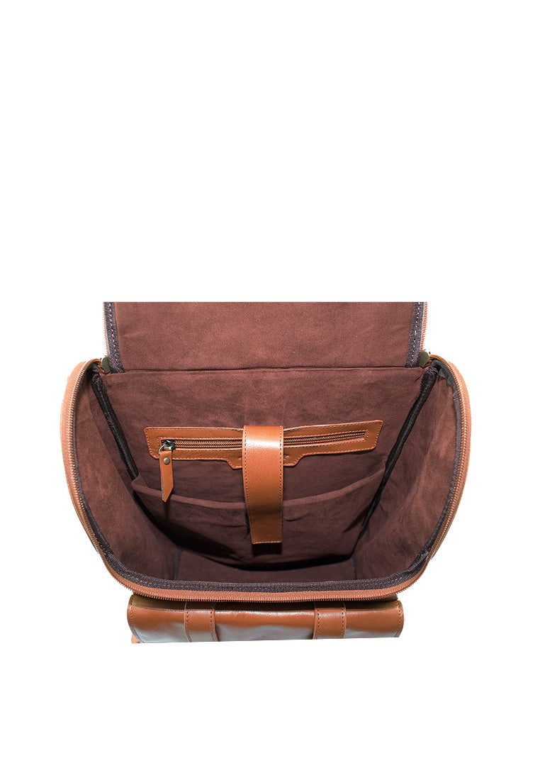 Aaron leather messenger online bag