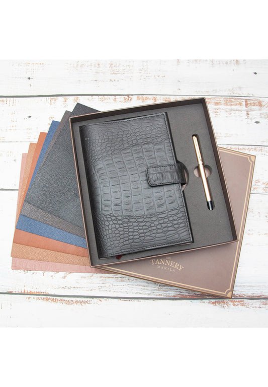 Liam Notebook Gift Set, Black Hunter